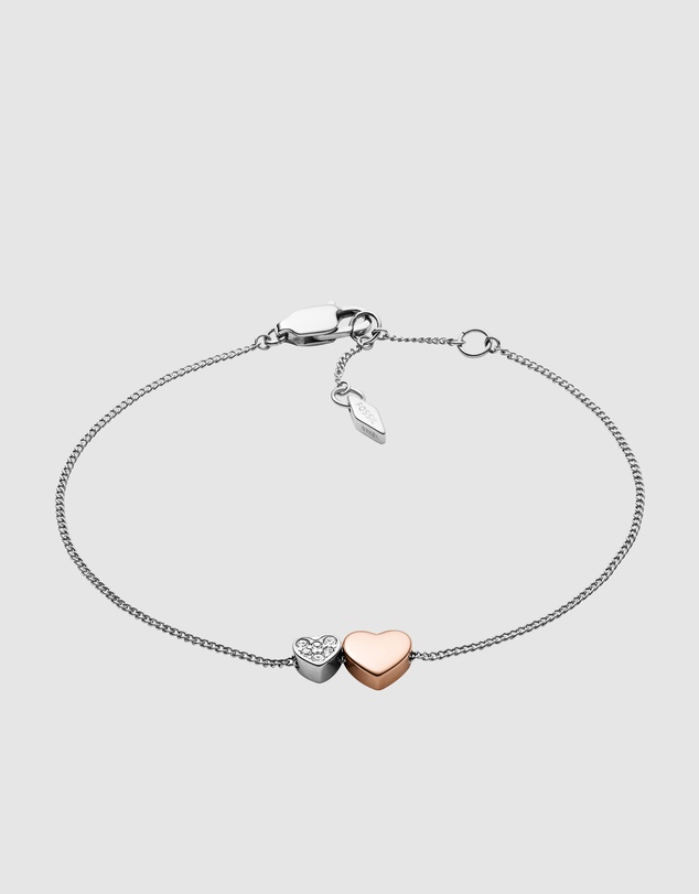 Fossil - Vintage Motifs Silver-Tone Bracelet JF03095998