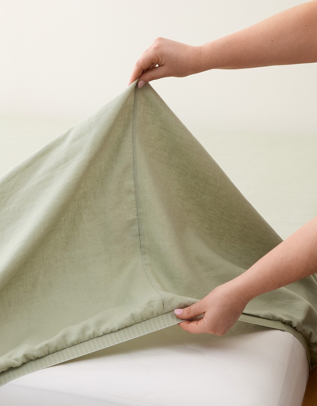 Sheet Society - Eve Linen Fitted Sheet Set