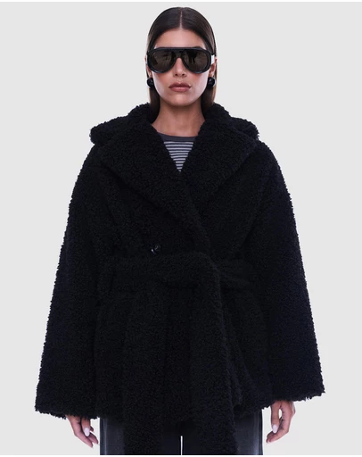 ENA PELLY - Quinn Faux Fur Robe