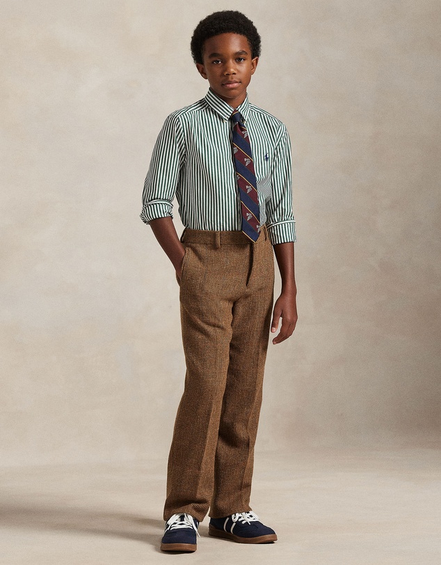 Polo Ralph Lauren - Striped Cotton Poplin Shirt - ICONIC EXCLUSIVE - Teens