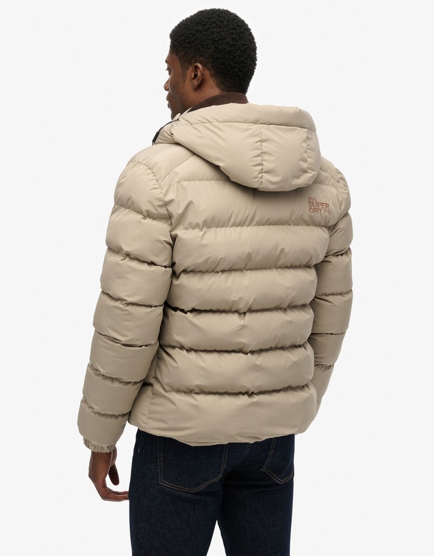 Superdry - Hooded Sports Puffer Jacket