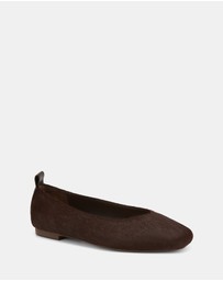 Wittner - Belinda Hair-on Leather Ballet Flats