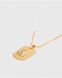 Maje - Astro Plaque Necklace