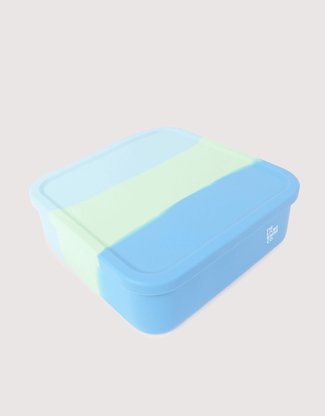 The Somewhere Co - Peppermint Large Square Silicone Bento Lunch Box
