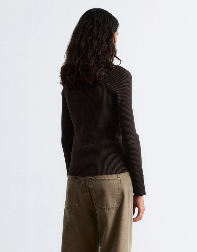 & Other Stories - Rib-Knit Polo Shirt