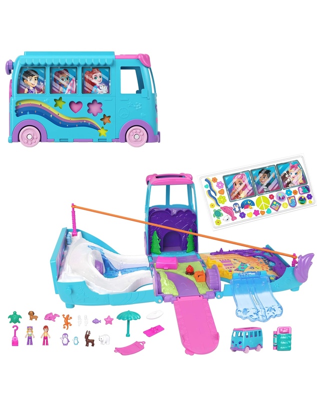 Polly Pocket - Pet Mobile Adventure Playset
