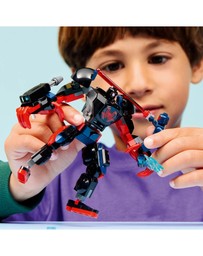 LEGO - 76337 Miles Morales Mech vs. Spider-Man 2099