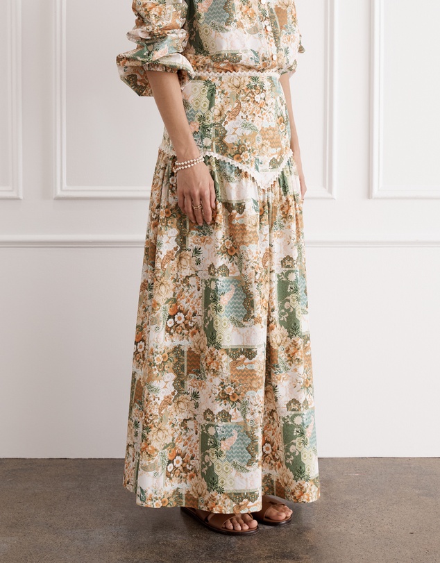 Heaven Australia - Mosaic Aida Maxi Skirt