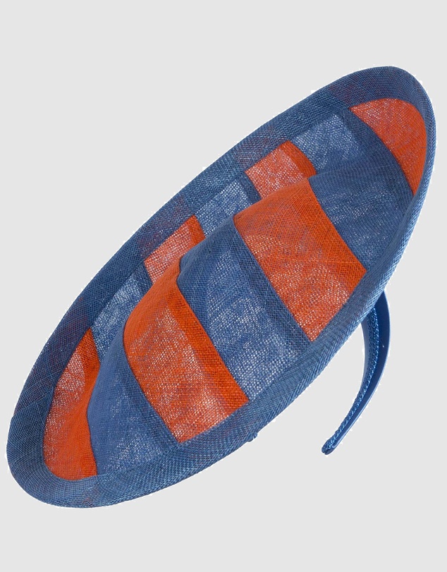 Max Alexander - Large Multicolor Plate Racing Fascinator Racing Fascinator