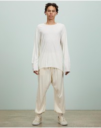 Surrounded By Ghosts - The Trona Cotton Long Sleeve Tail T-Shirt