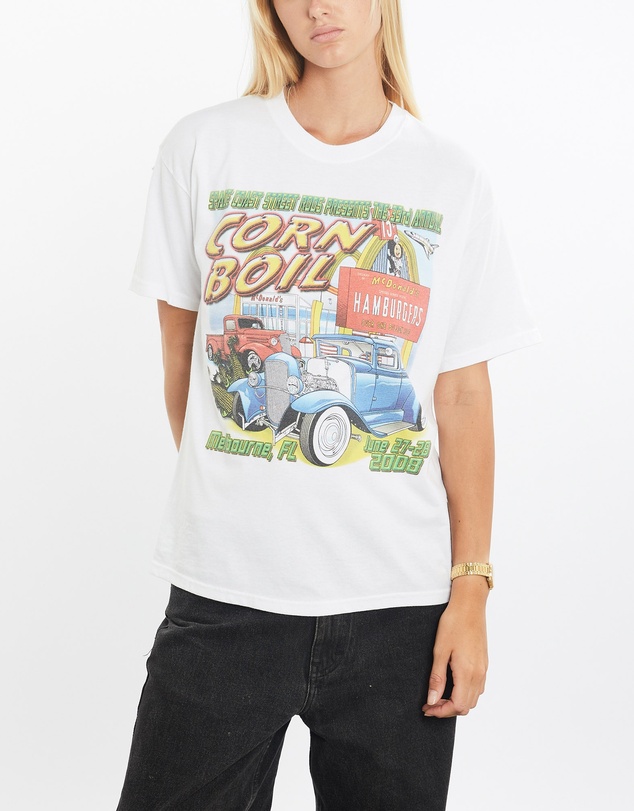 Vintage by The Real Deal - Pre Loved - Vintage Corn Boil McDonalds Tee