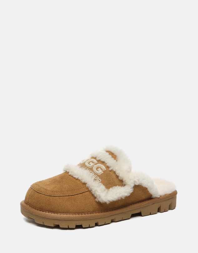 EVERAU - Australian Shepherd Ugg Rilee Cow Suede Upper House Shoes