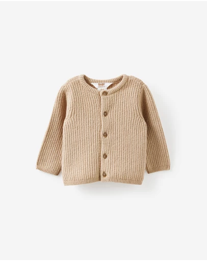 Cotton On Kids - Baby Organic Knit Cardigan