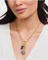 THOMAS SABO - Pendant with Imitation Amethyst