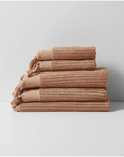 Aura Home - Paros Rib Bath Towel Set