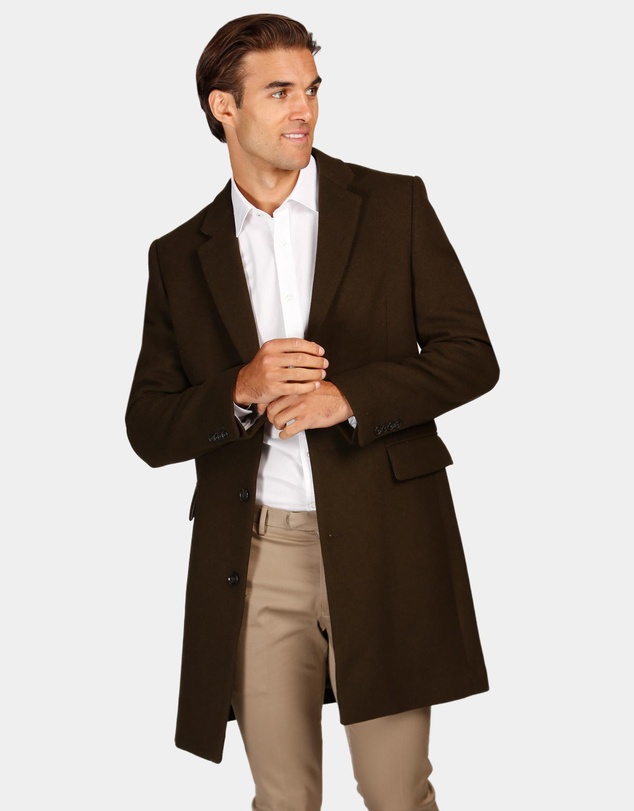 Brooksfield - Wool Blend Overcoat