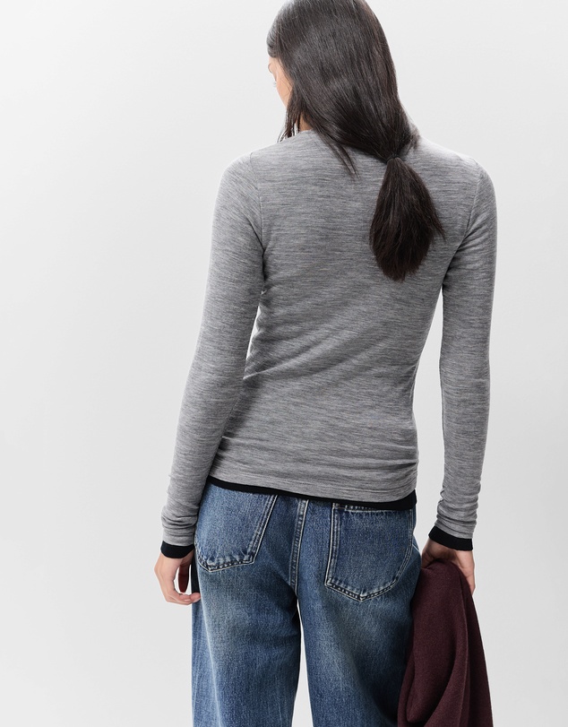 UNISON - Merino Crew Neck Top