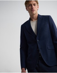 Oxford - Blake Wool Blend Peak Lapel Blazer