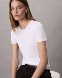 Calvin Klein - Fine Rib Slim T-Shirt