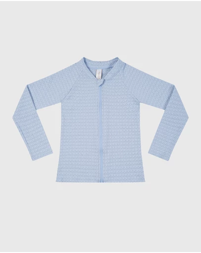 Aqua Blu Kids - Stepping Stones Long Sleeve Rash Vest - Kids