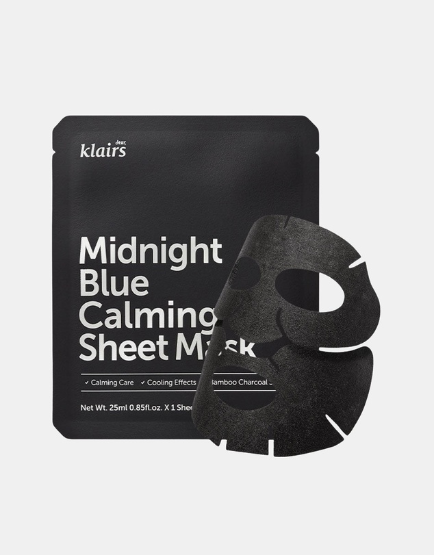 Dear Klairs - Midnight Blue Calming Sheet Mask