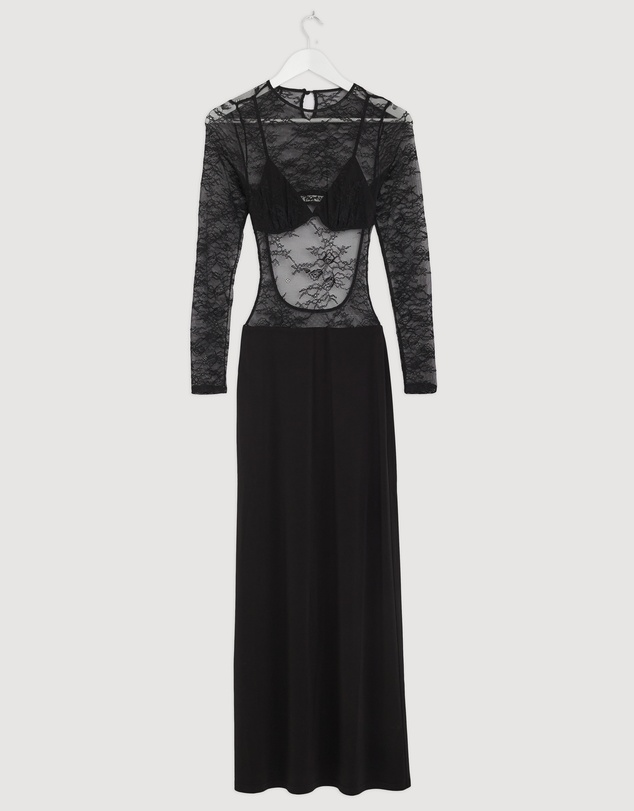 Revibe - Repaired BY JOHNNY. Elara Lace Dress - AU 6