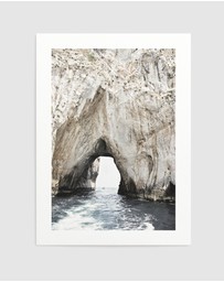 Olive et Oriel - Amalfi Coast Life II Art Print
