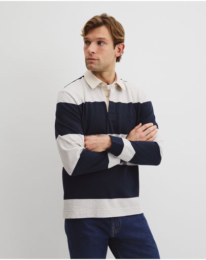 Navy Stripe Lgm