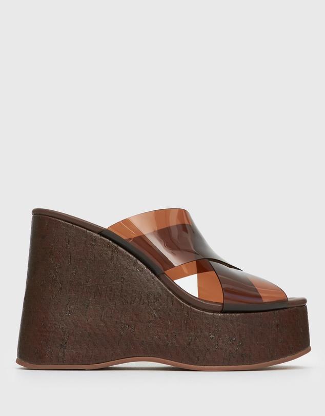 Betts - Flick High Wedge Sandals
