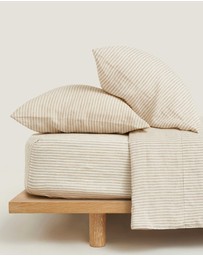 Carlotta + Gee - 100% Linen Fitted Sheet
