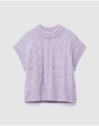 & Other Stories - Cable-Knit Mohair-Blend Vest