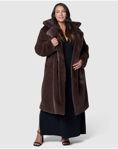 Pink Dusk by Curve Project - Infamous Fur Coat