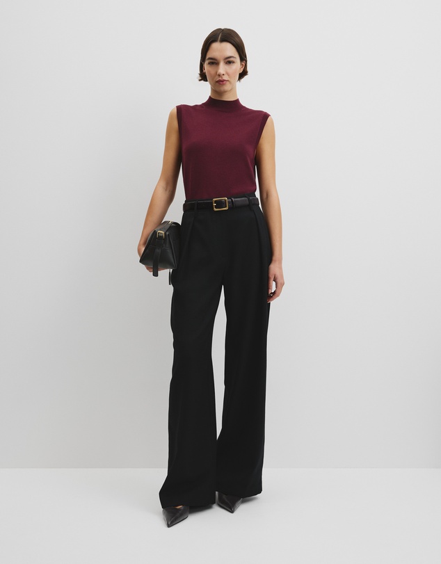 Country Road - Merino Mock Neck Knit
