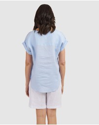 CAMIXA - Panthea Linen Shorts