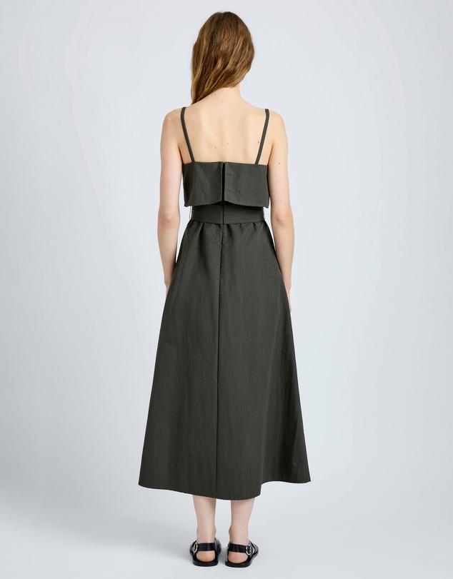 Proenza Schouler White Label - Reign Dress In Washed Cotton