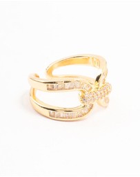 Lovisa - Gold Plated Bag Link Ring