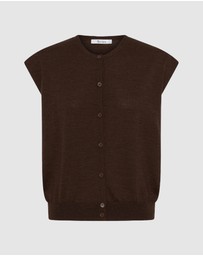 Morrison - River Knit Button Vest