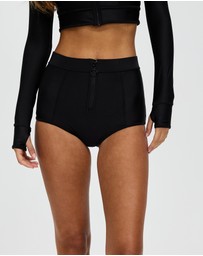Duskii - High Waist Zip Bottoms