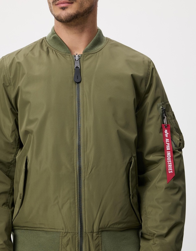 Alpha Industries - Reversible Onion Quilted Ma-1 Flight Jacket