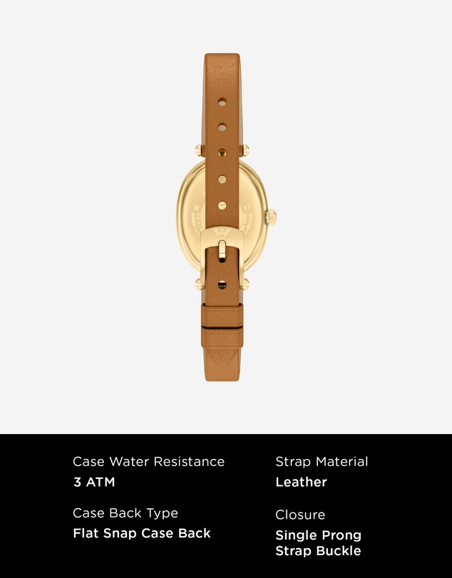 Emporio Armani - Brown Analogue Watch