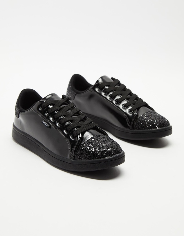 Holster - Stardust Glitter Sneaker - Black Black - Women's