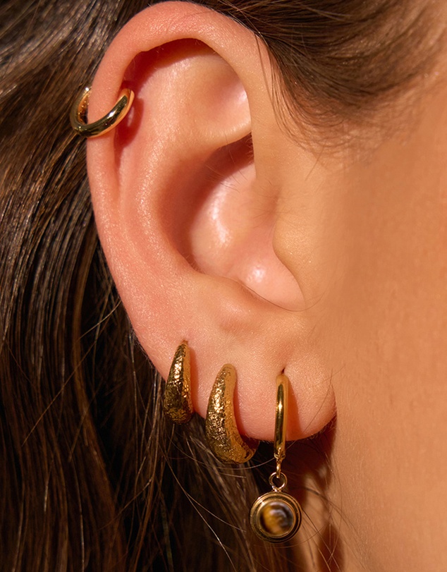 Arms Of Eve - Asher Earrings - Tiger's Eye