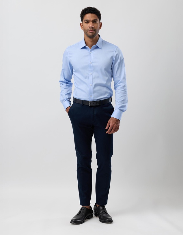 Brooksfield - Staple Textured Business Shirt