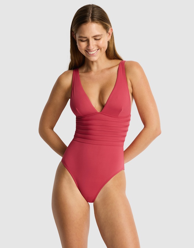 Sea Level Australia - De Luxe Plunge Longline One Piece