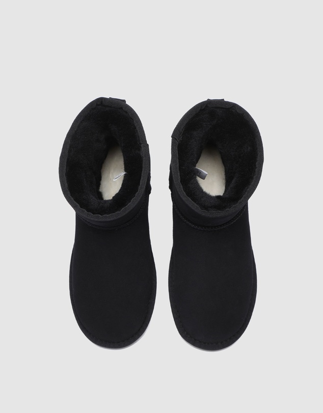 EVERAU - Australian Shepherd Ugg Mini Classic Sheepskin Upper UGG Boots
