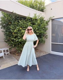 Esther & Co - Iolana Dress - Soft Khaki
