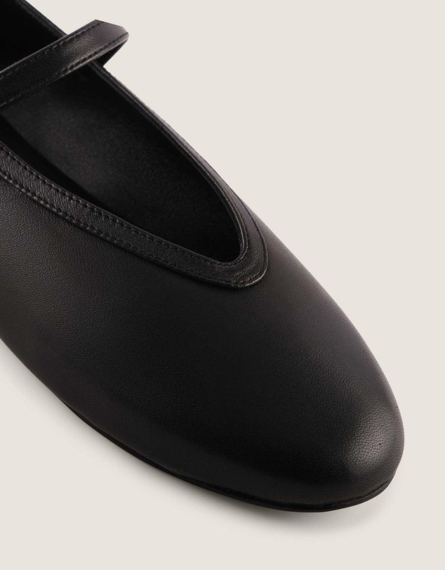 Shelly Shen - Rene Ballet Flats Black Leather