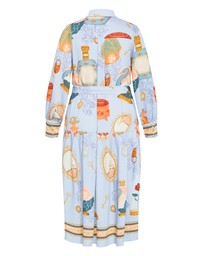 City Chic - Stella Beauty Print Maxi Dress