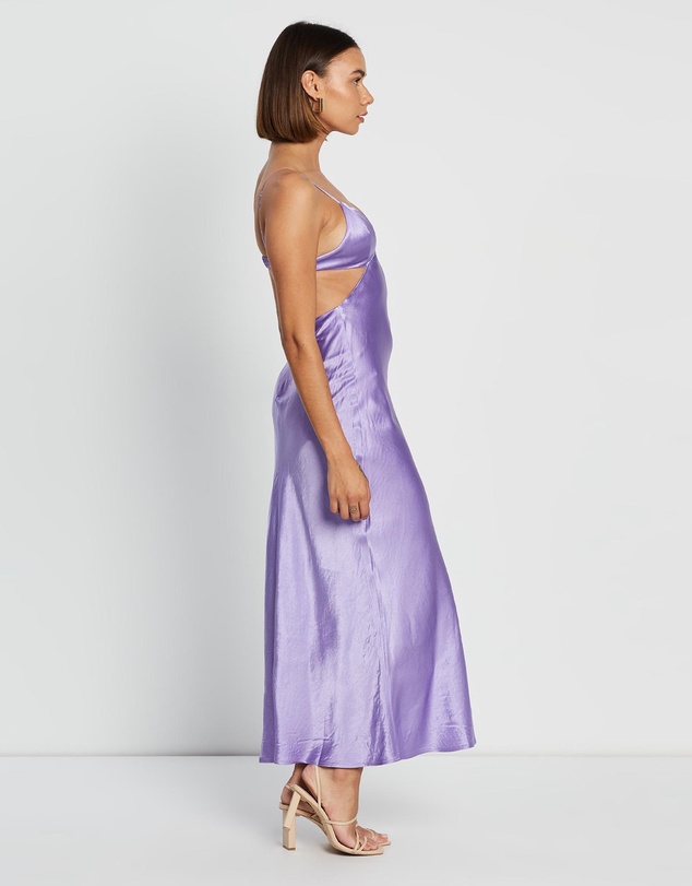 Third Form - Crush Bias Tri Midi Dress