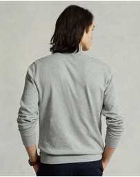 Polo Ralph Lauren - ICONIC EXCLUSIVE - Luxury Jersey Quarter-Zip Pullover